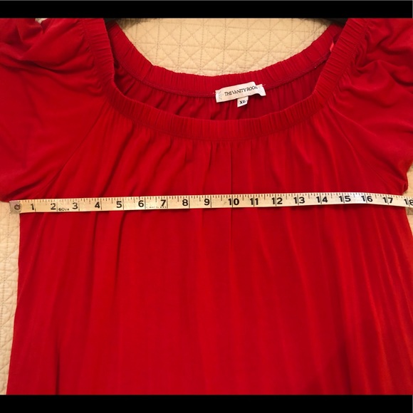 Nordstrom Red Summer Dress, Size XL - Picture 8 of 14